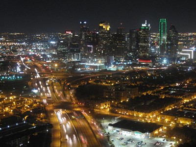View of Dallas from City Place